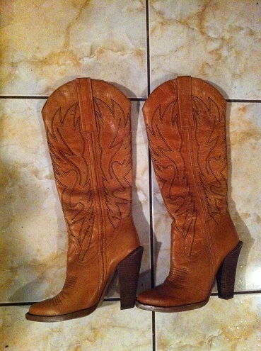 jessica simpson high heel cowboy boots